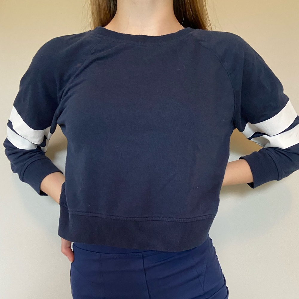 Blue forever 21 long sleeve shirt